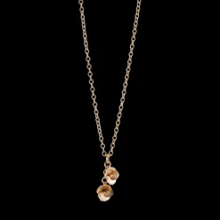 Kalevala Summer Night Rose Bronze Necklace