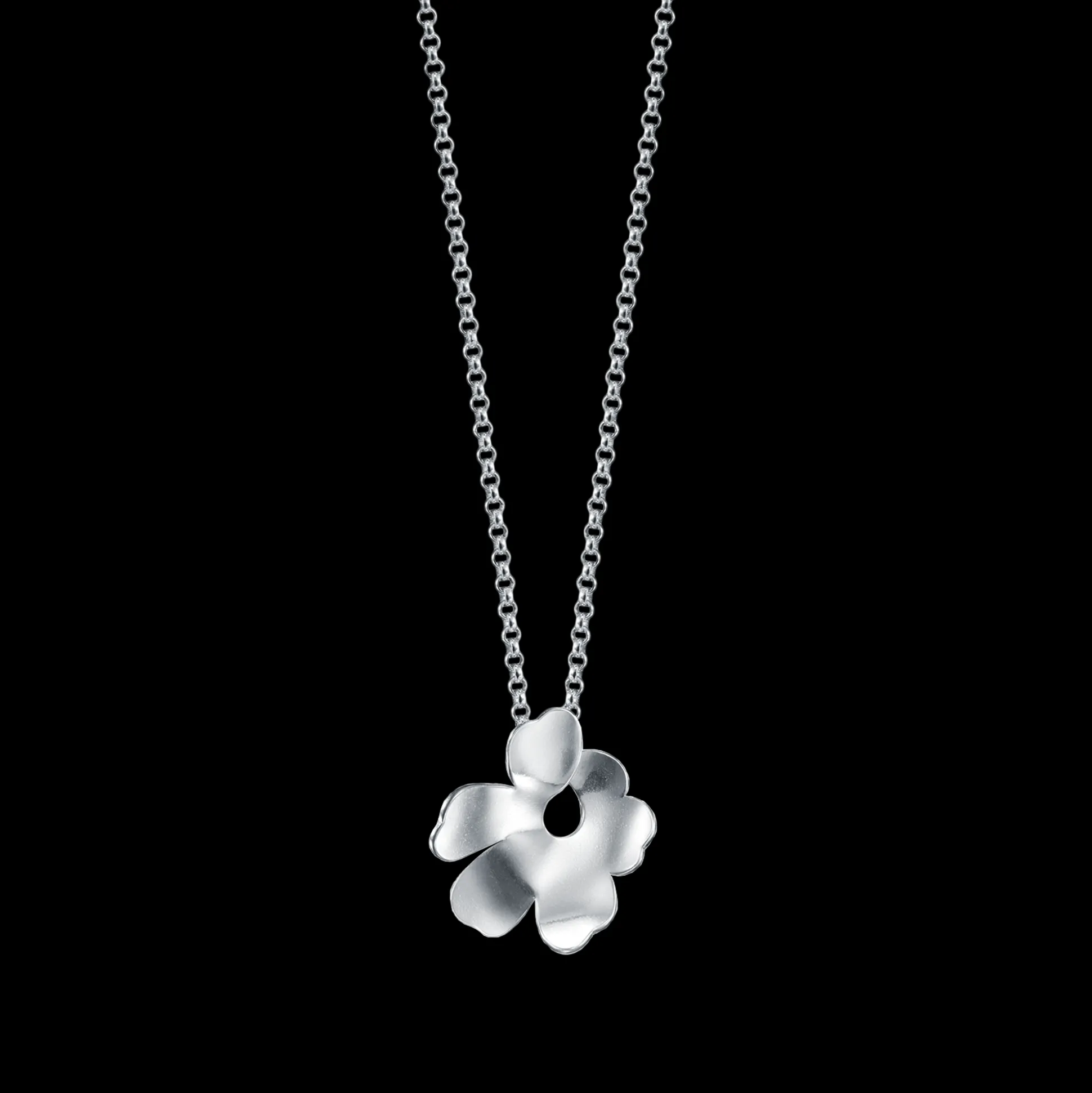 Kalevala x Marimekko Unikko Silver Necklace
