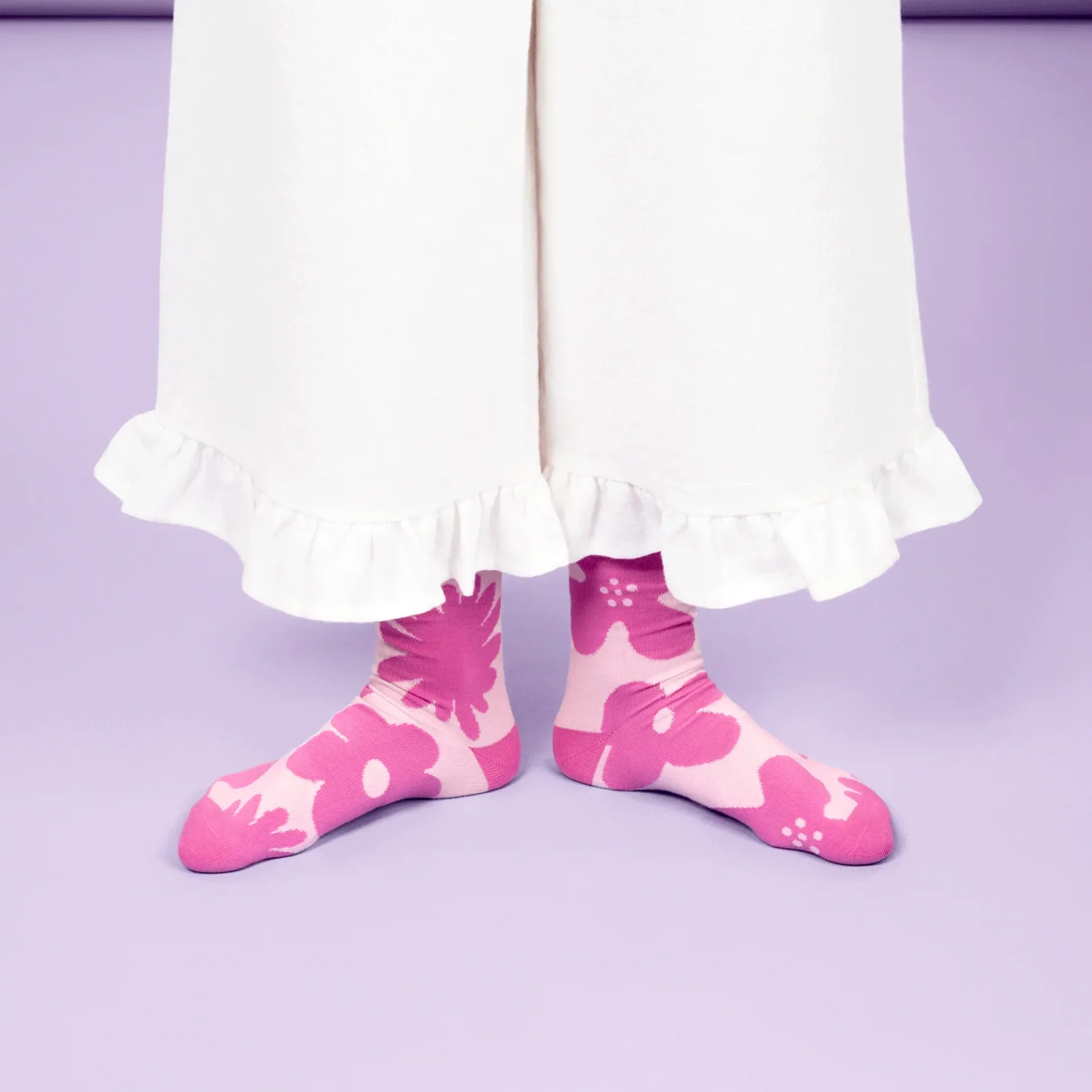 Kauniste Lämpö Pink Socks