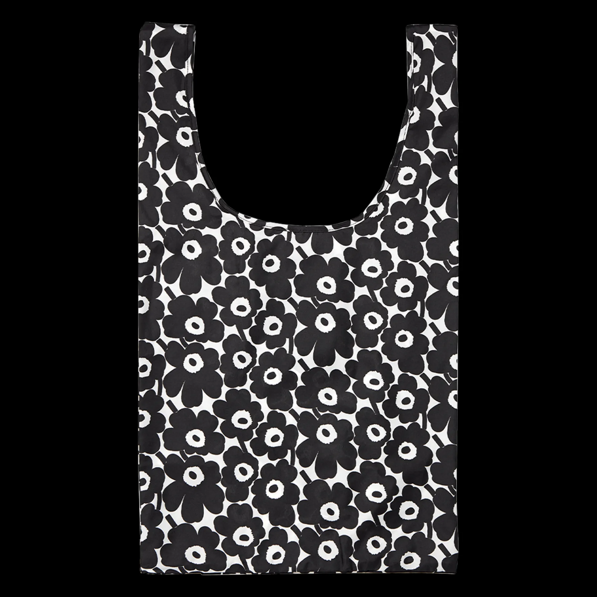 Marimekko Mini Unikko Smartbag, white/black