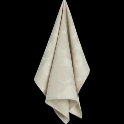 Marimekko Pieni Unikko Kitchen Towel, linen/beige