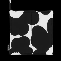 Marimekko Pieni Unikko Pot Holder, black/white