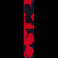 Marimekko Sävellys Unikko Scarf, dk.navy/red