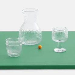 Marimekko Syksy Clear Glass Tumblers (Set of 2)