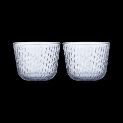 Marimekko Syksy Lavender Glass Tumblers (Set of 2)