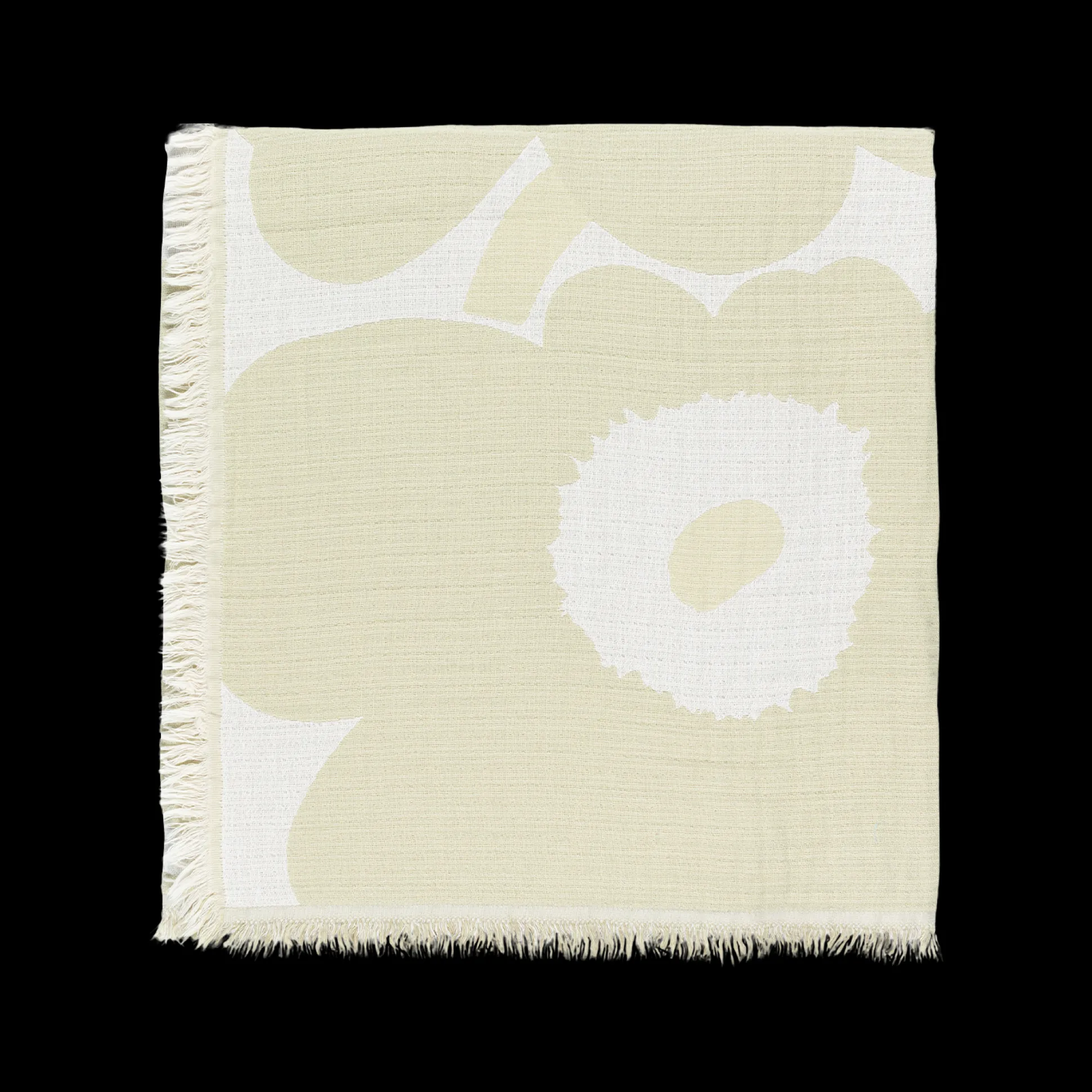 Marimekko Unikko Blanket, off-white/white