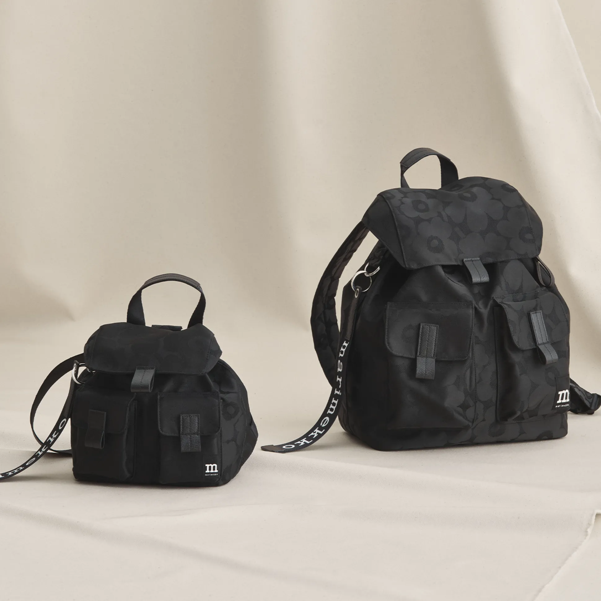 Marimekko Unikko Everything Backpack, black