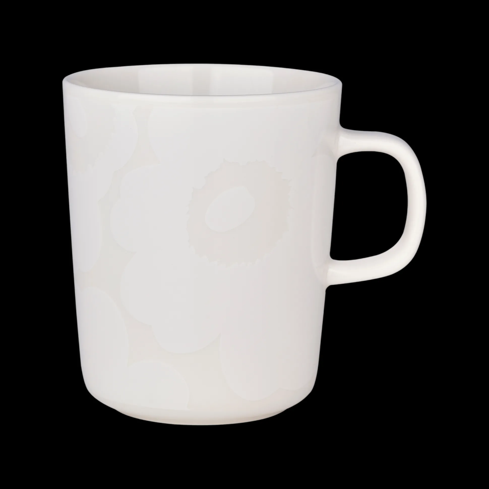 Marimekko Unikko Mug, off-white/white