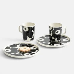 Marimekko Unikko Mug, white/black