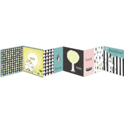 Moomin Fold-Out Board Book - Words Tummy Time (Ages 0-3)