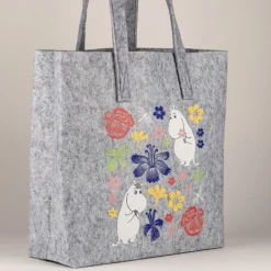 Muurla Moomin Flowers Tote Bag