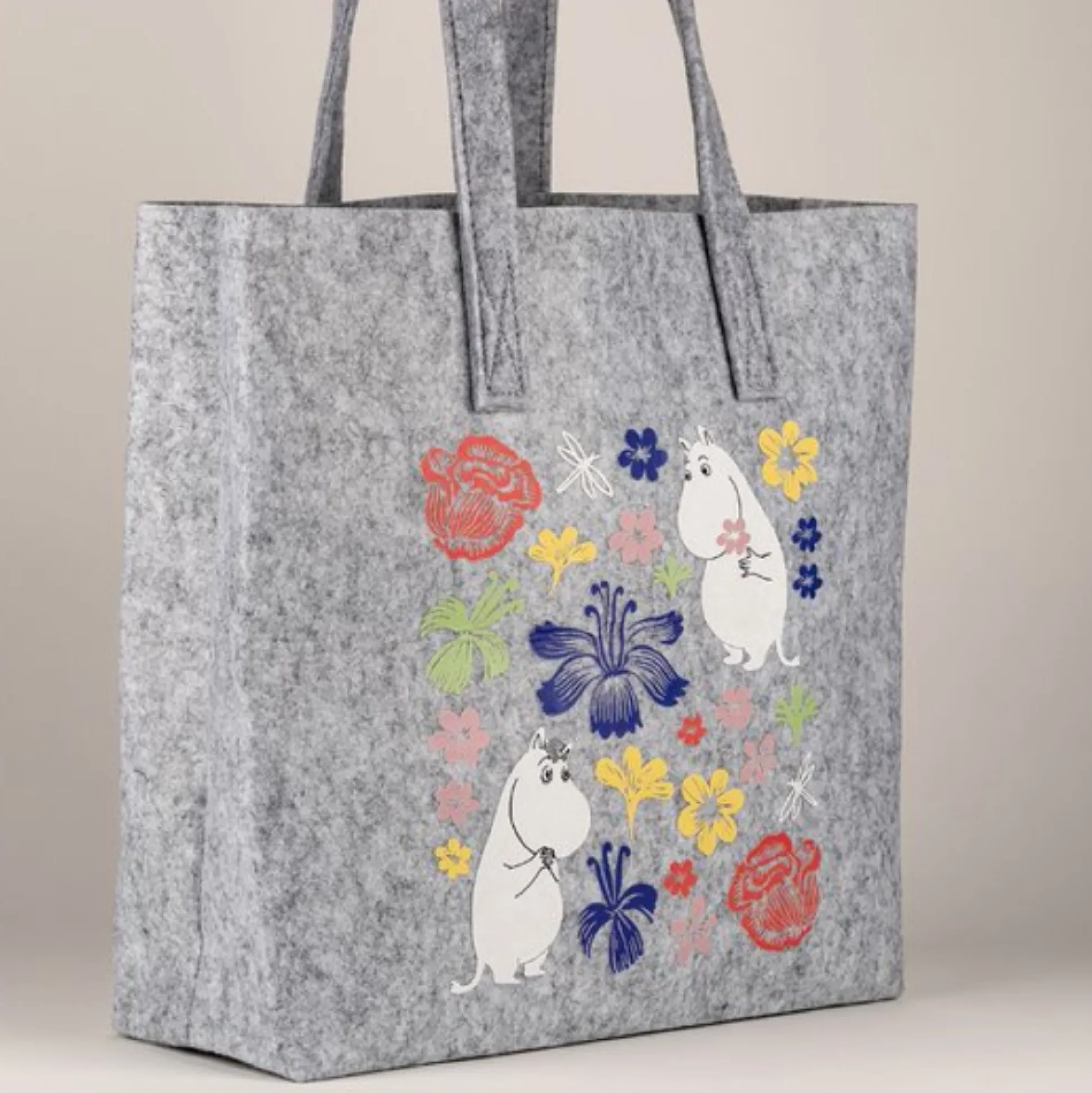 Muurla Moomin Flowers Tote Bag