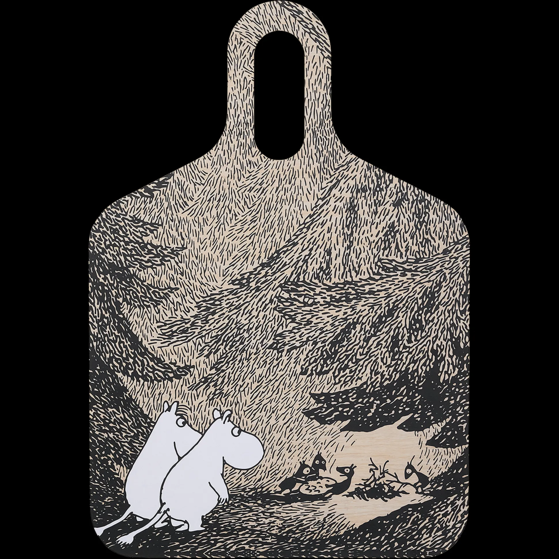 Muurla Moomin The Pond Chop & Serve Board (30 x 44 cm)