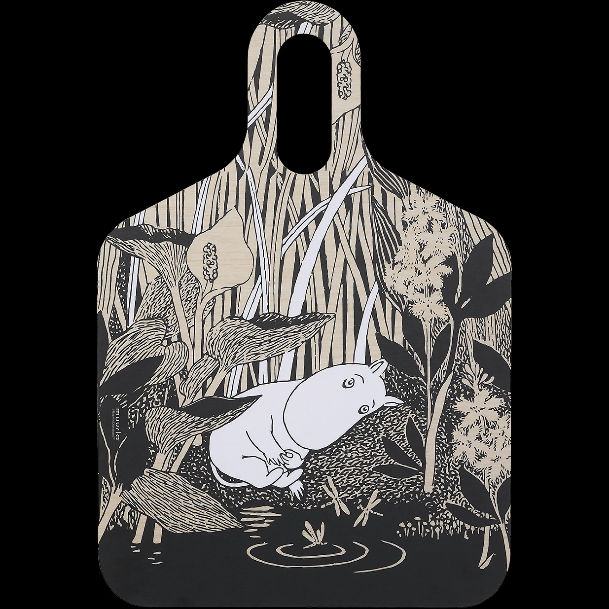 Muurla Moomin The Pond Chop & Serve Board (30 x 44 cm)