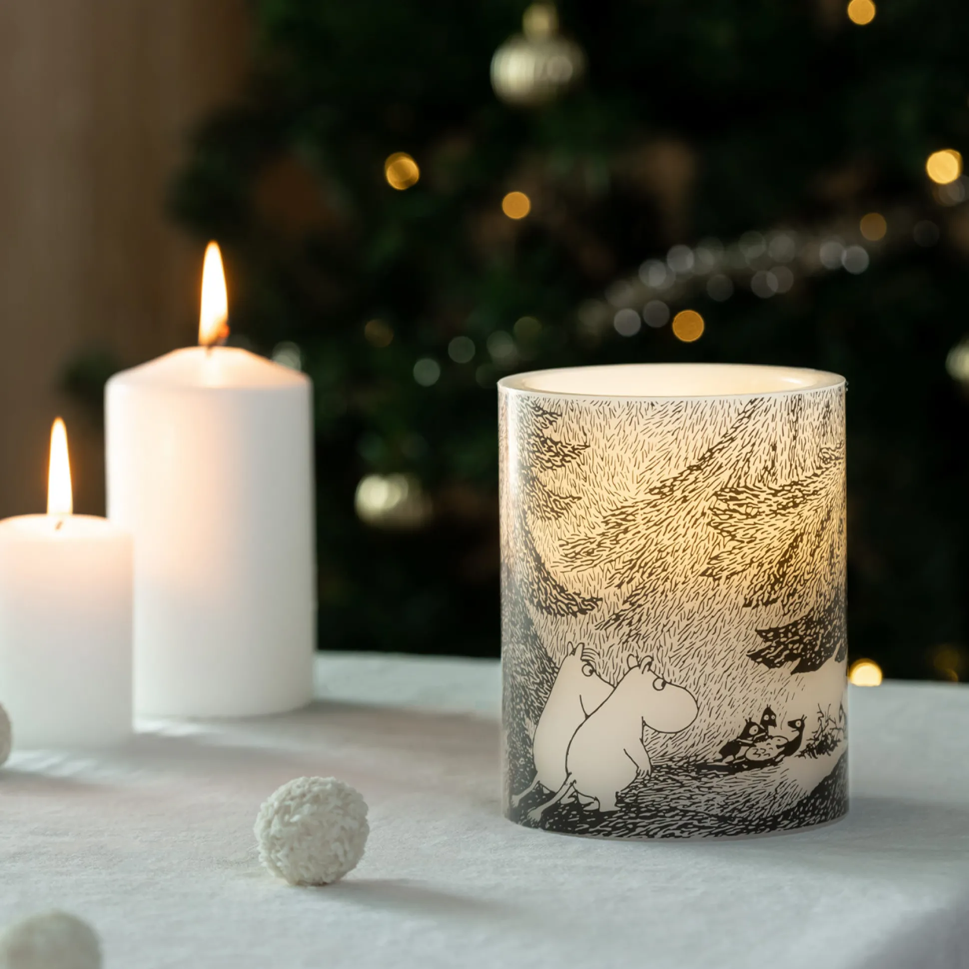 Muurla Moomin Under The Tree LED Candle