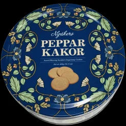 Nyakers Swedish Gingersnap Cookie Tin Blue (400g)