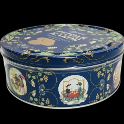 Nyakers Swedish Gingersnap Cookie Tin Blue (400g)