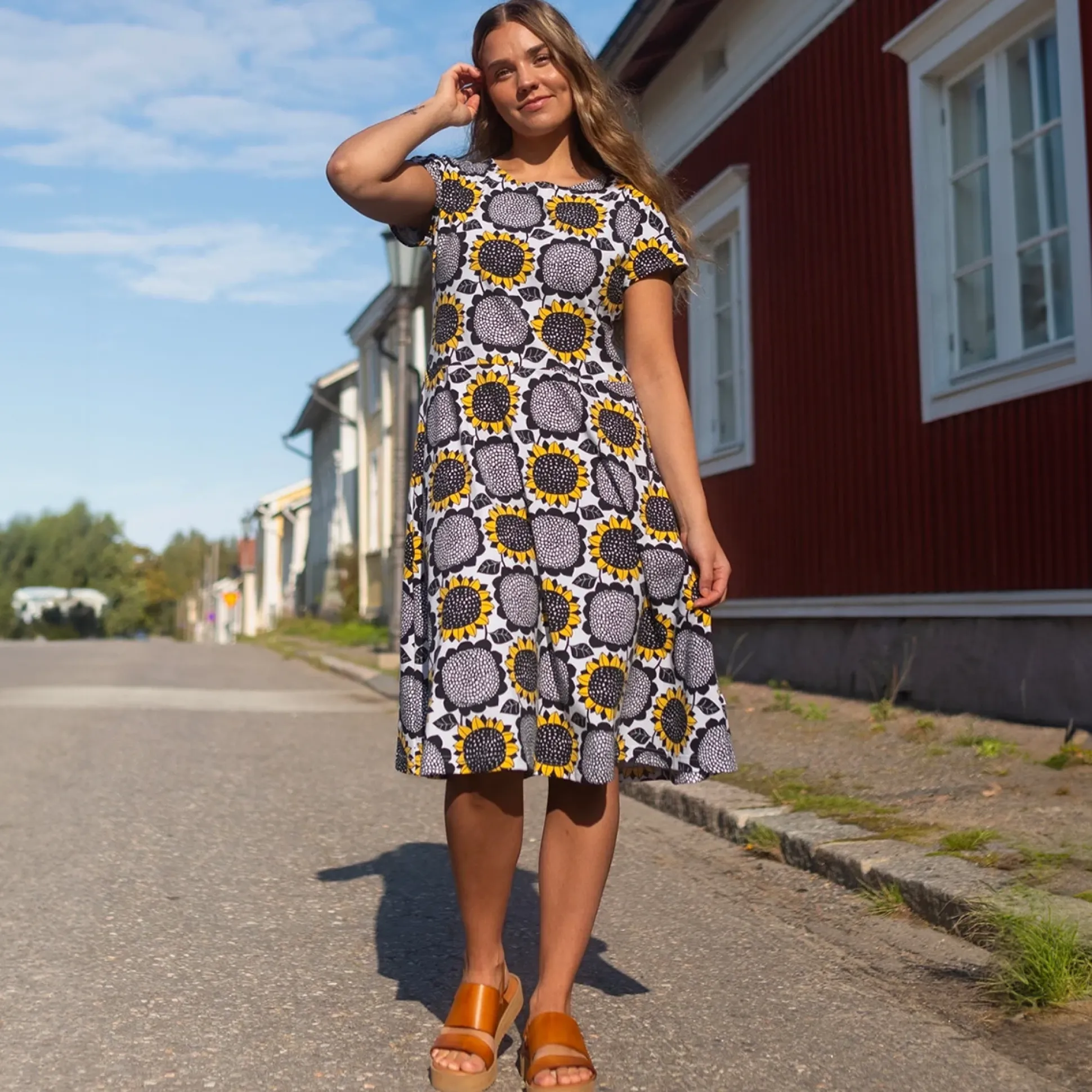 PaaPii Julia Dress - Sunflower