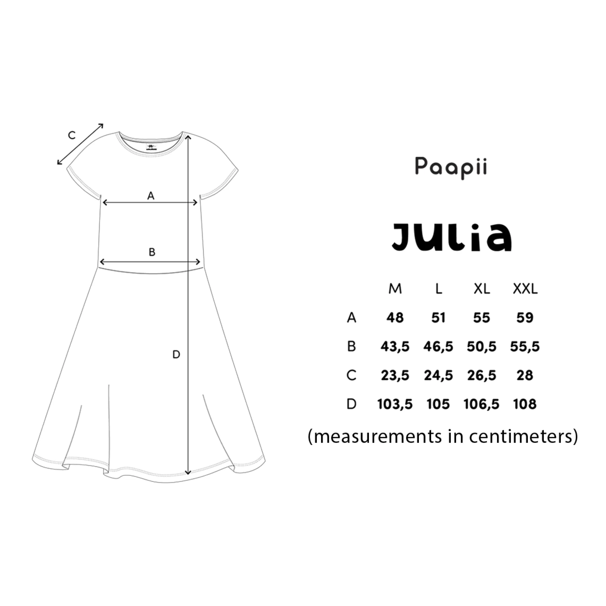 PaaPii Julia Dress - Sunflower