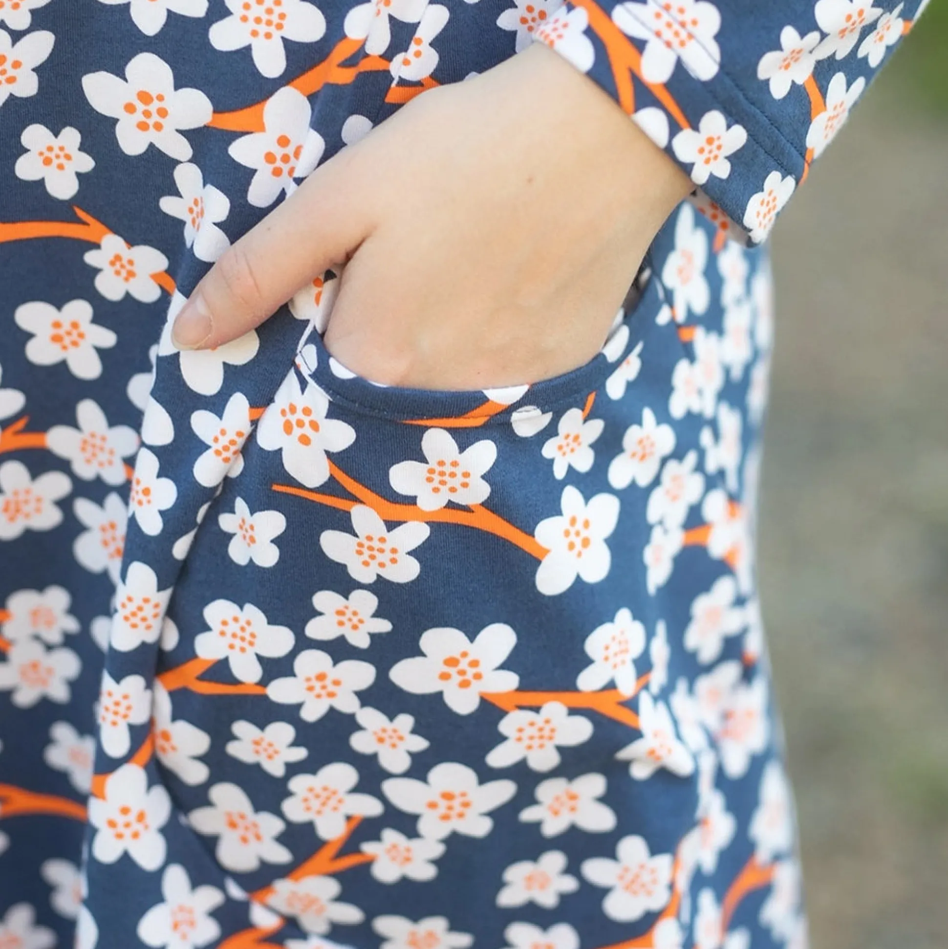PaaPii Kannel Tunic - Cherry Blossom