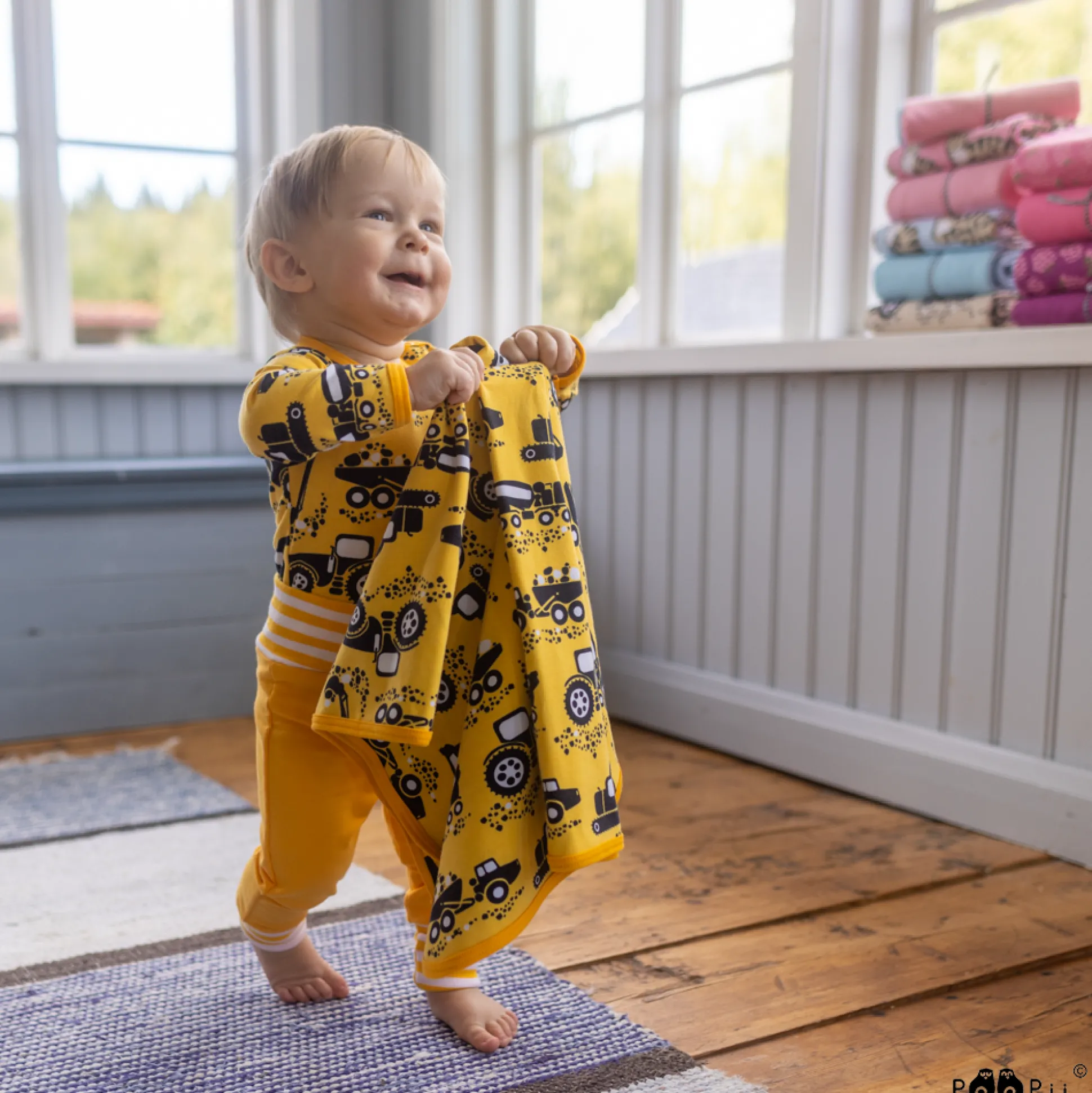 PaaPii Machines Baby Blanket