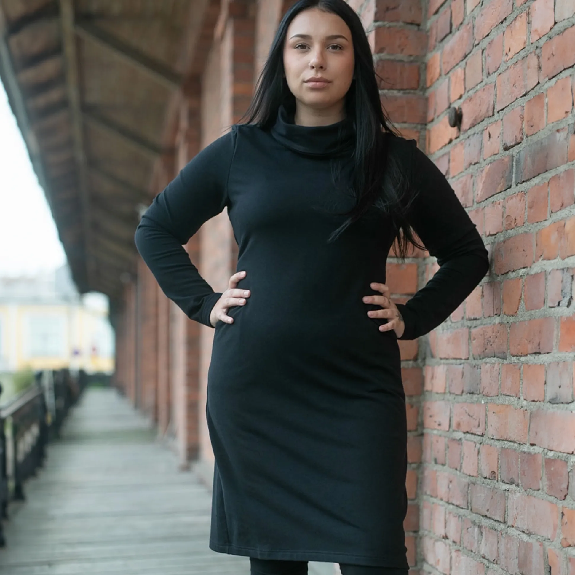 PaaPii Routa Black Dress