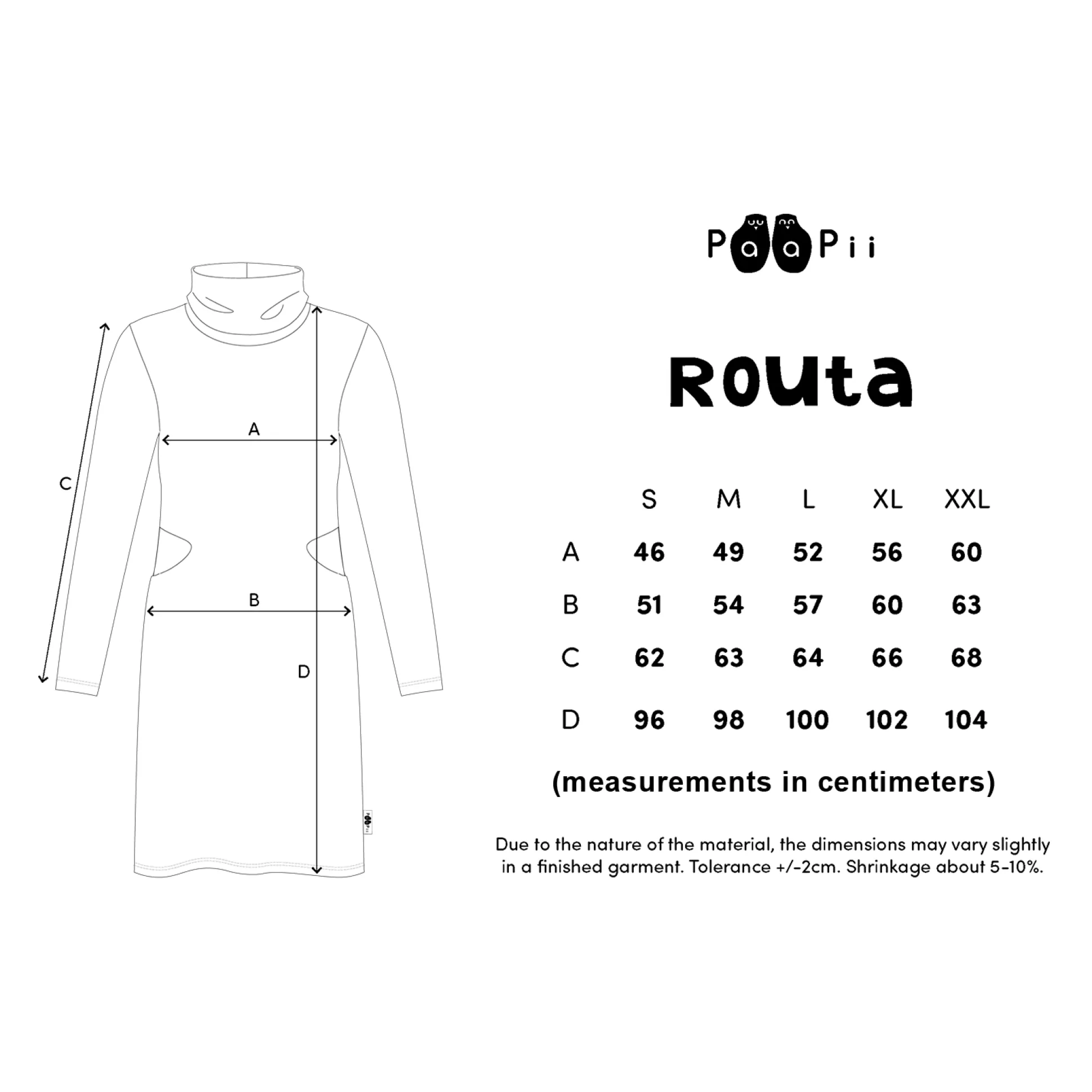 PaaPii Routa Black Dress