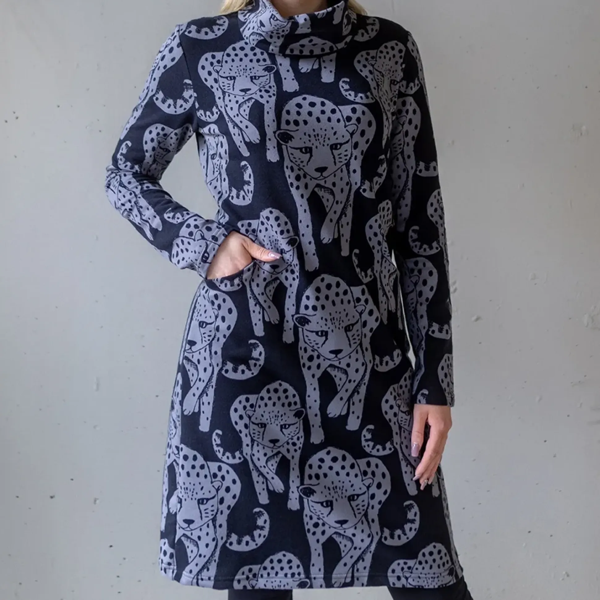 PaaPii Routa Dress - Cheetah