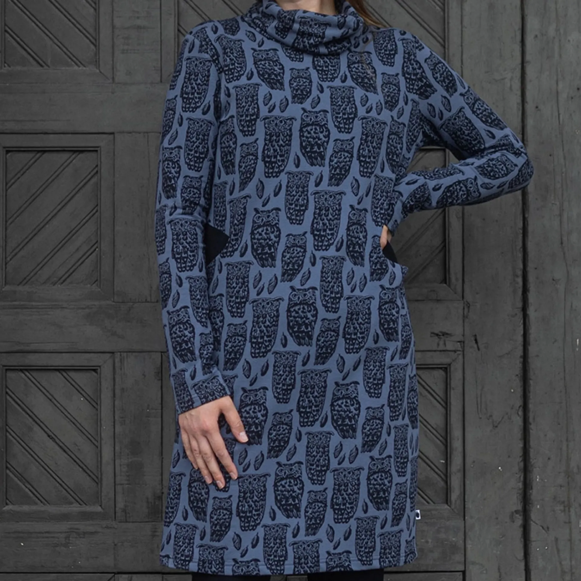 PaaPii Routa Dress - Owls