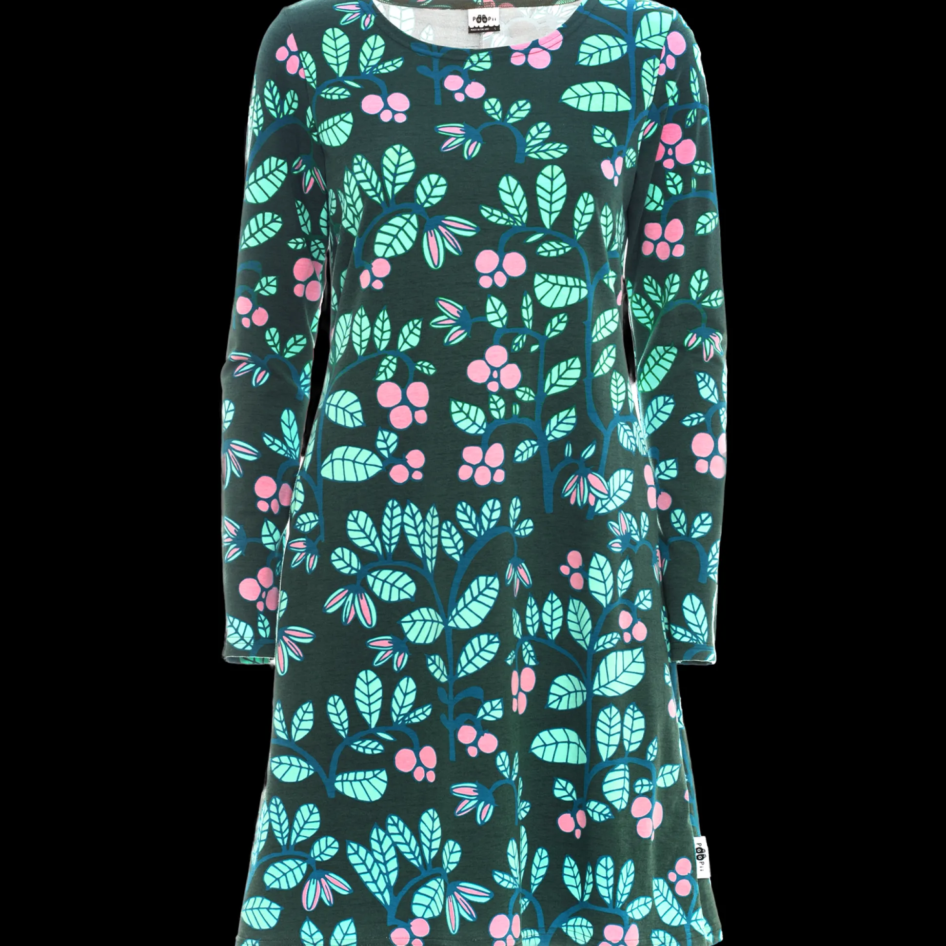 PaaPii Sini Dress - Lingonberry