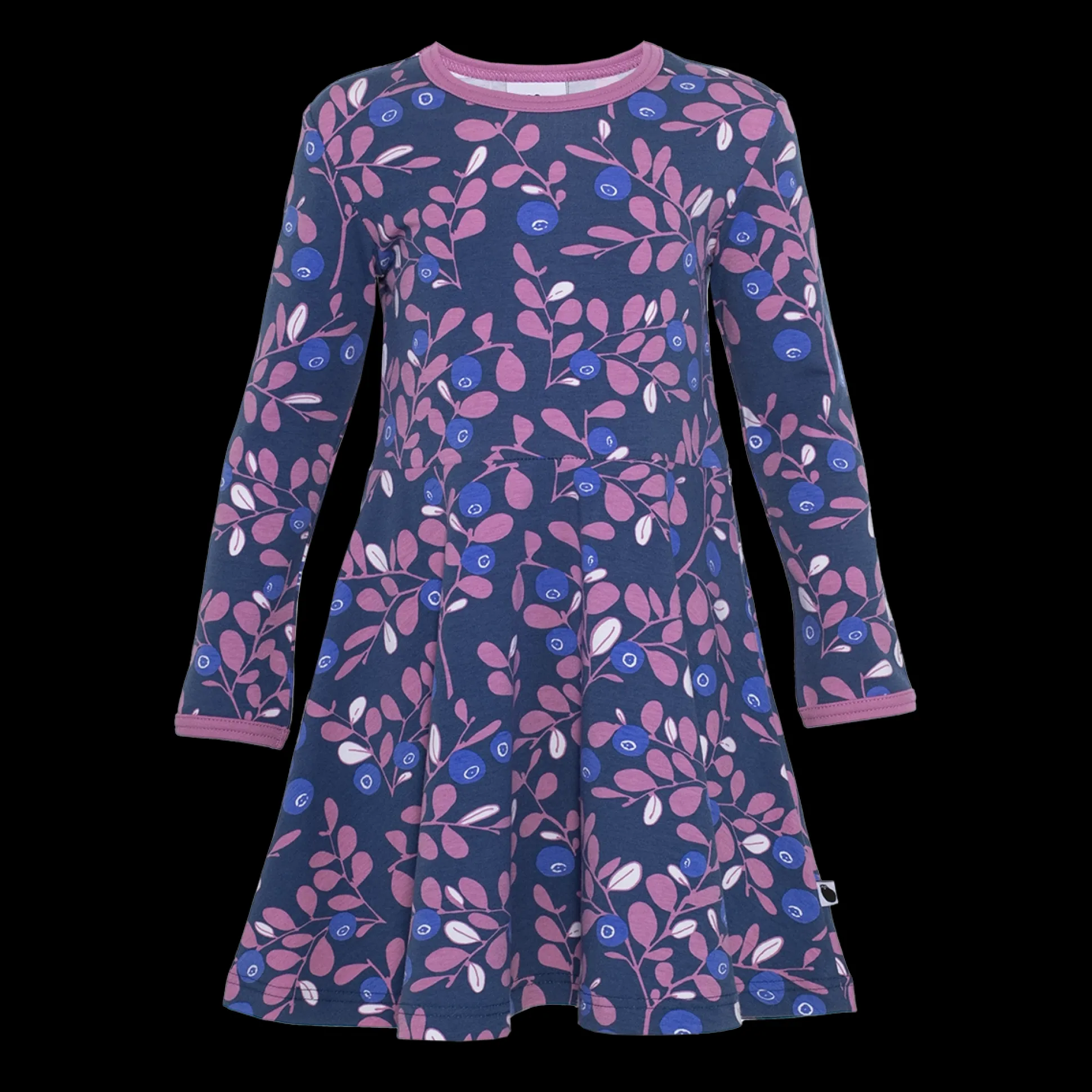 PaaPii Sinna Kids' Dress - Blueberry