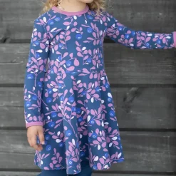 PaaPii Sinna Kids' Dress - Blueberry