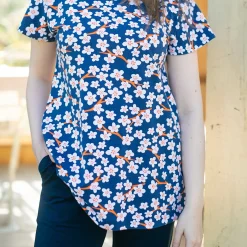 PaaPii Vuono Shirt - Cherry Blossom