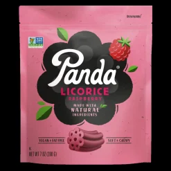 Panda Natural Raspberry Licorice Bag (200g)