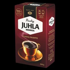 Paulig Juhla Mokka Coffee Dark Roast (500g) - Roast Level 2.5/5