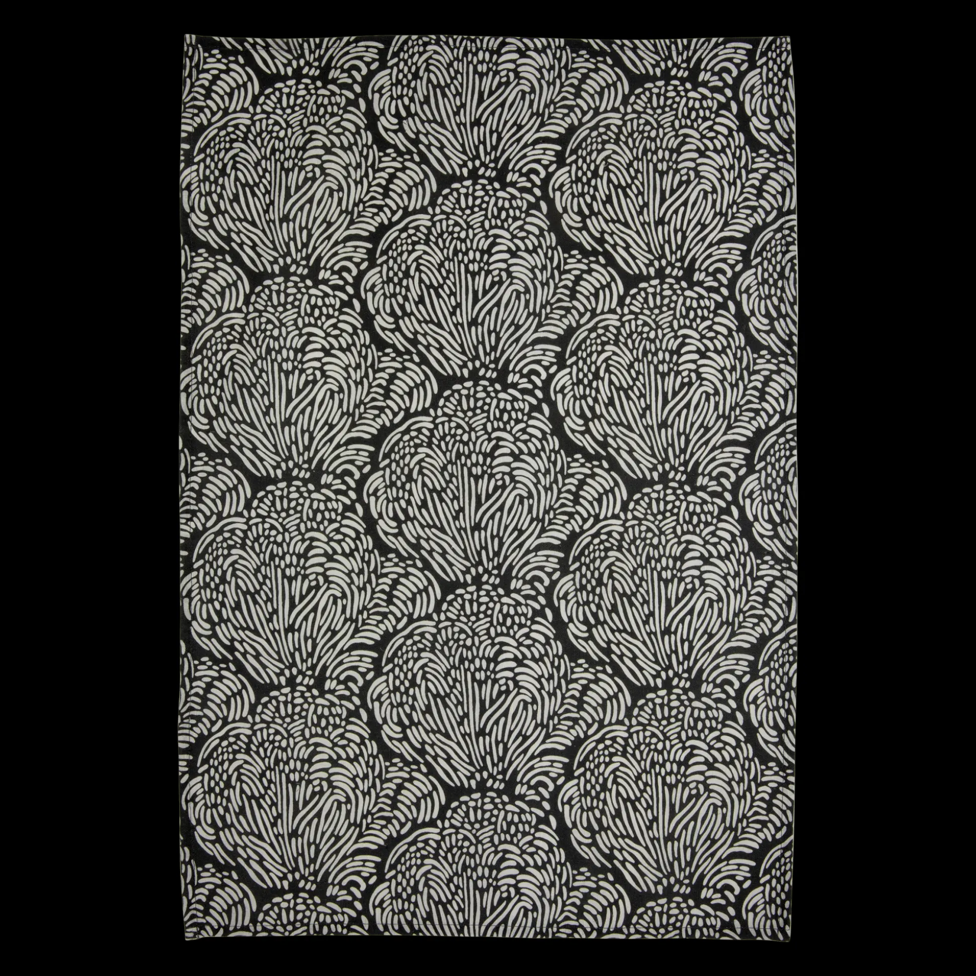 Pentik Jäkälä Black / White Kitchen Towel