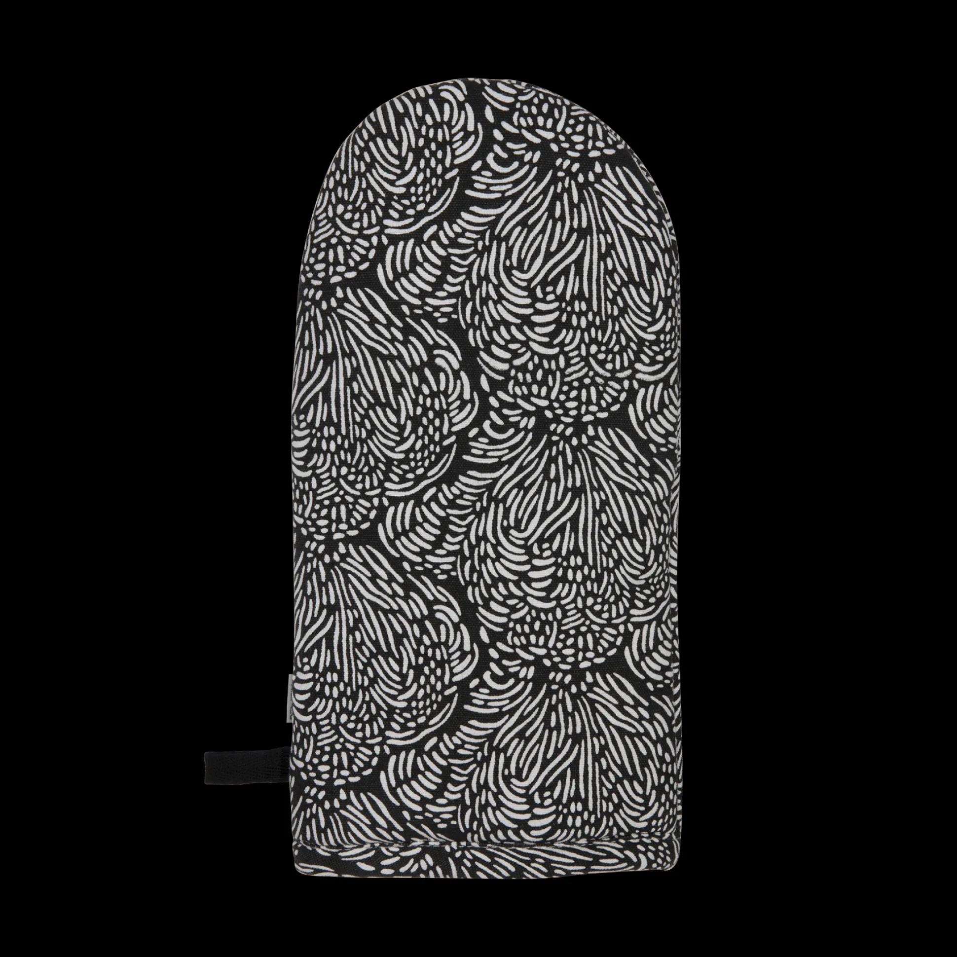 Pentik Jäkälä Black / White Oven Mitten