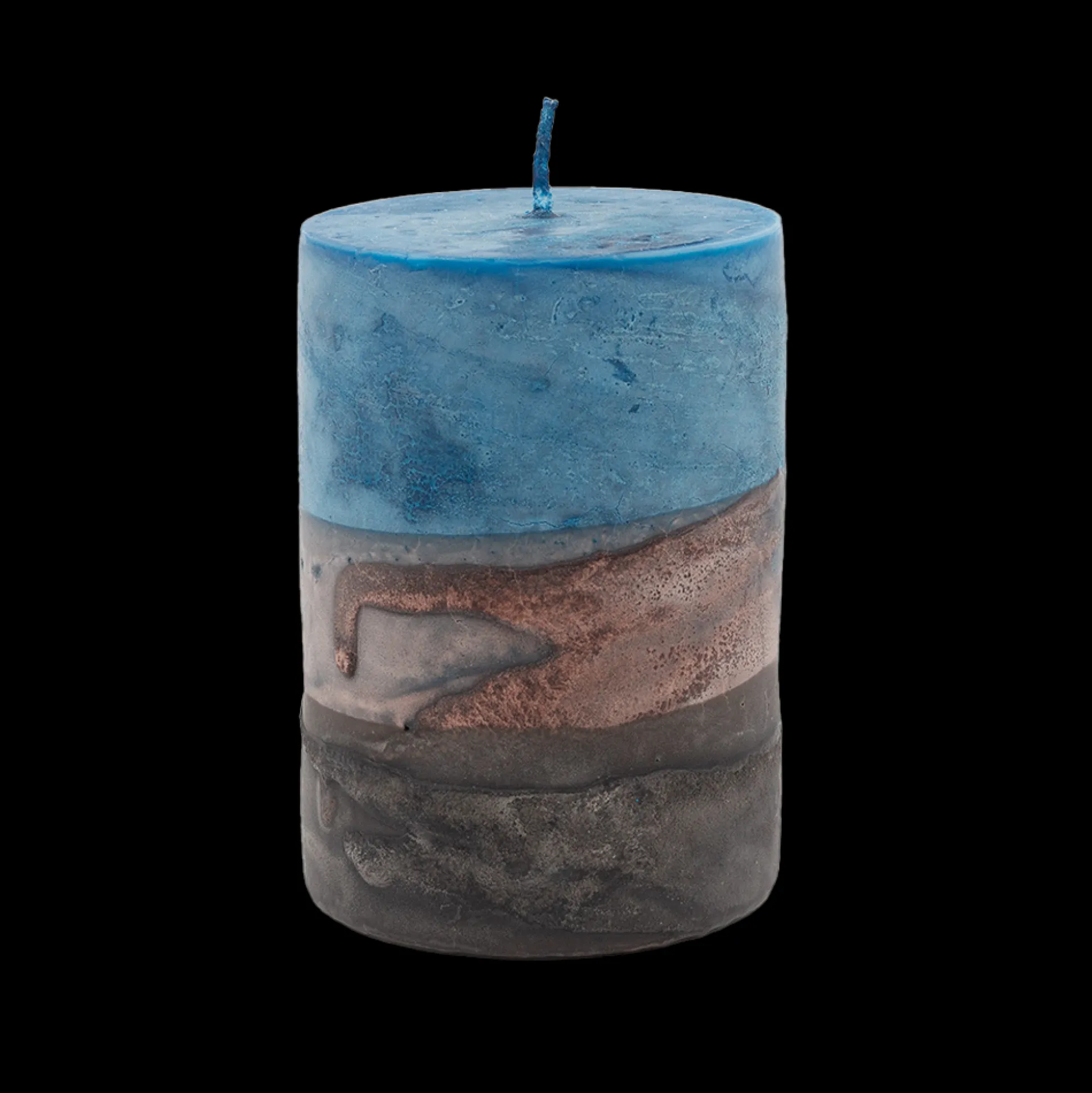 Puttipaja Tar Scented Candle, blue stripe