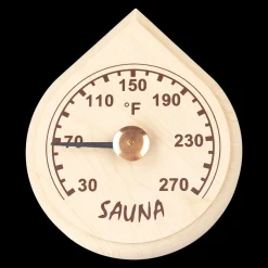 Raindrop Sauna Thermometer