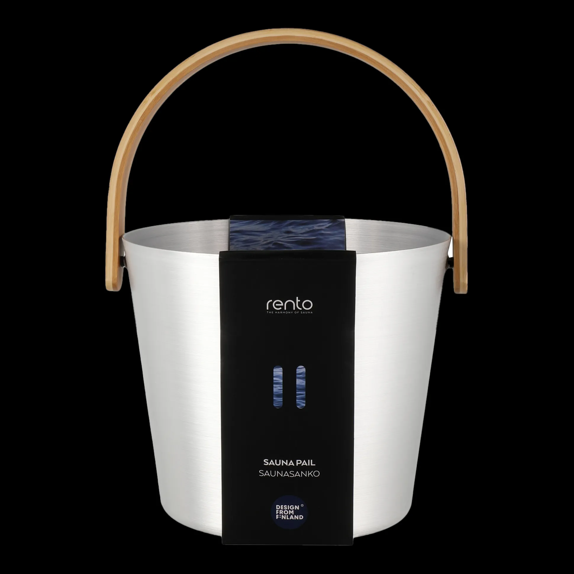Rento Aluminum Bamboo Sauna Bucket