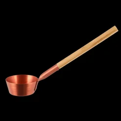 Rento Bronze Aluminum Bamboo Sauna Ladle