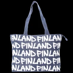Robin Ruth Finland Classic Large Canvas Bag, blue