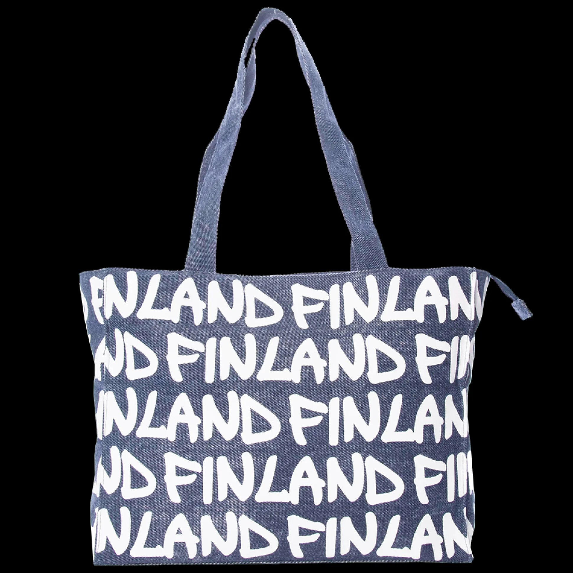 Robin Ruth Finland Classic Large Canvas Bag, blue