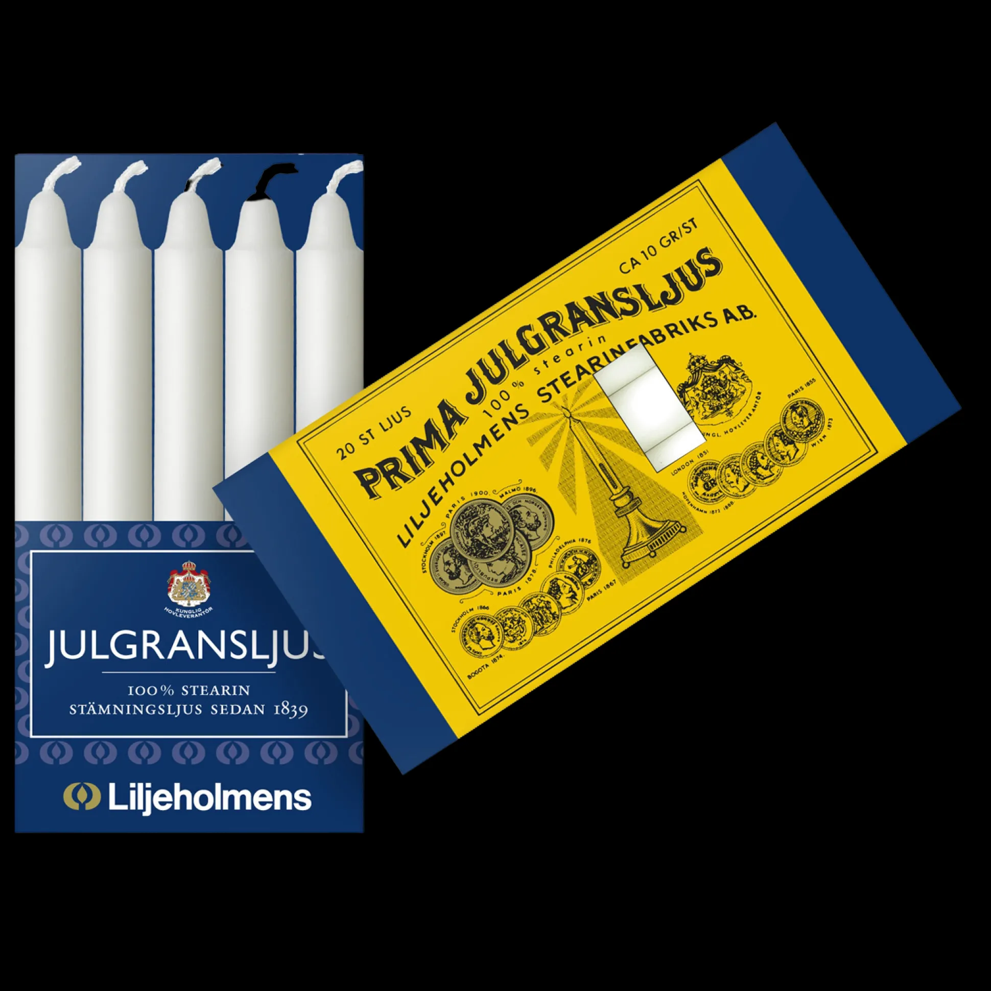 Swedish Chime Candles - White 15 pk