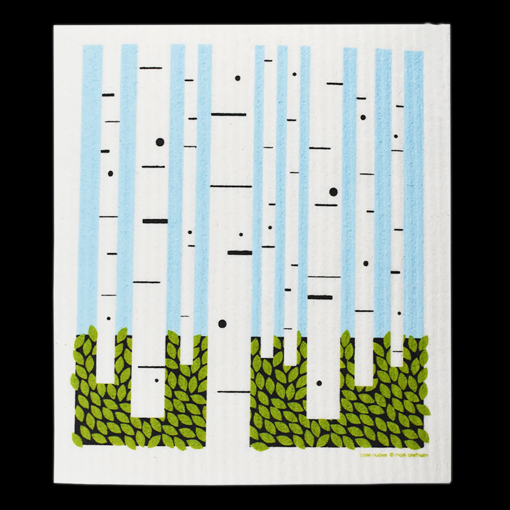 Swedish Dishcloth - Birch Trees