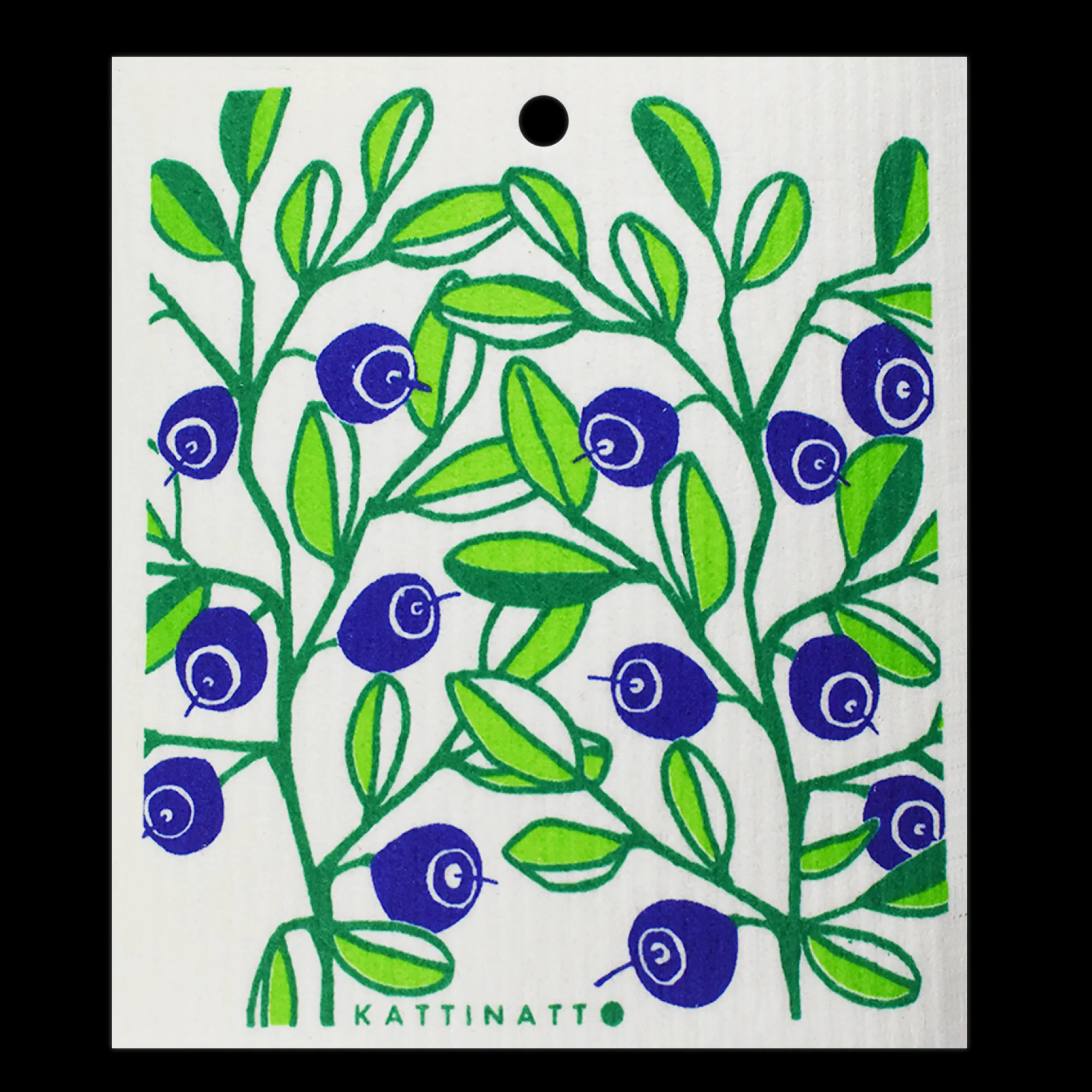 Swedish Dishcloth - Blueberries