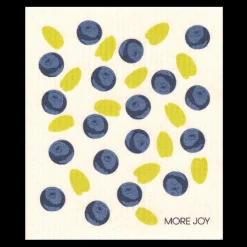 Swedish Dishcloth - Blueberry & Leaves