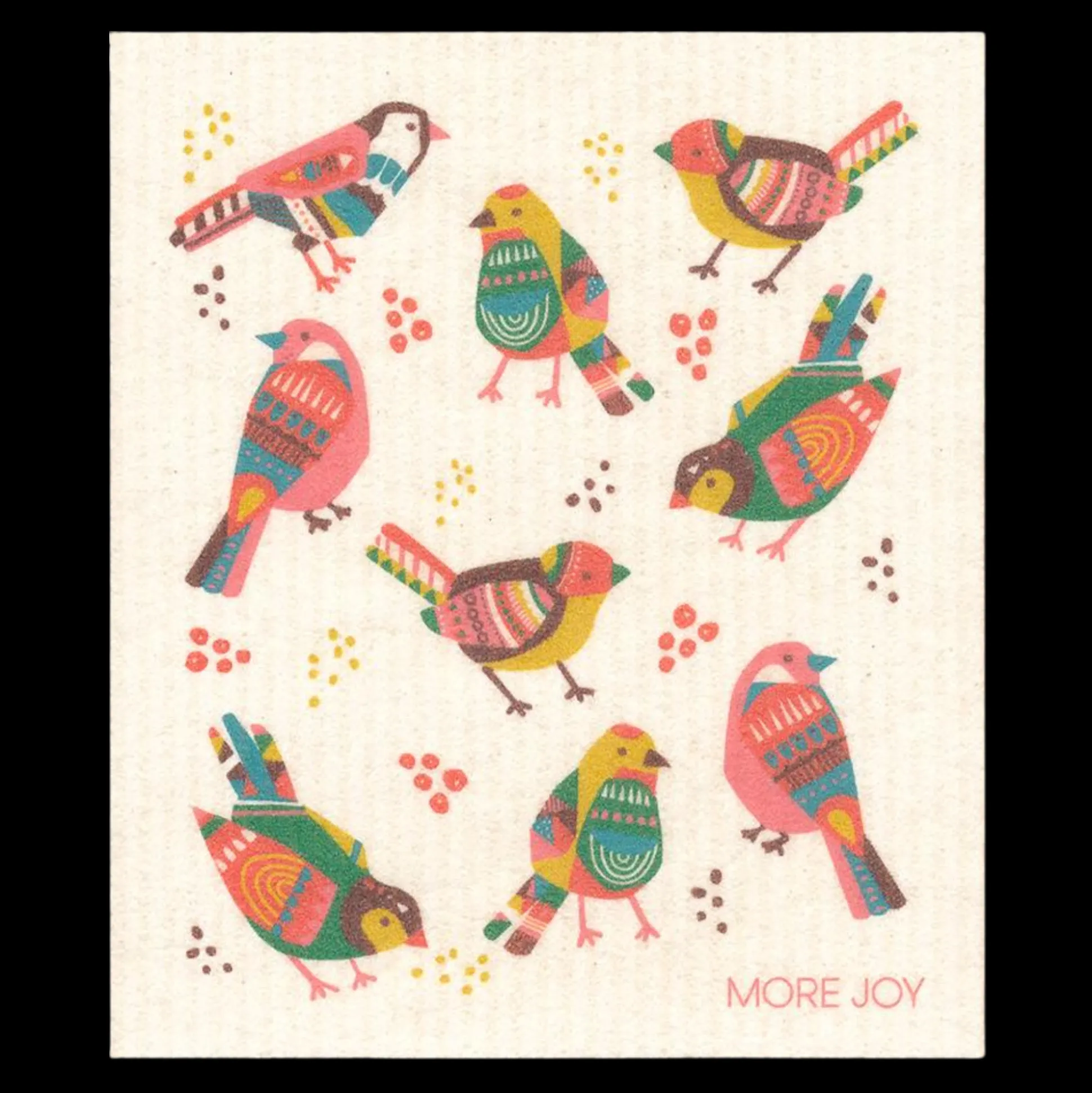 Swedish Dishcloth - Folk Birds