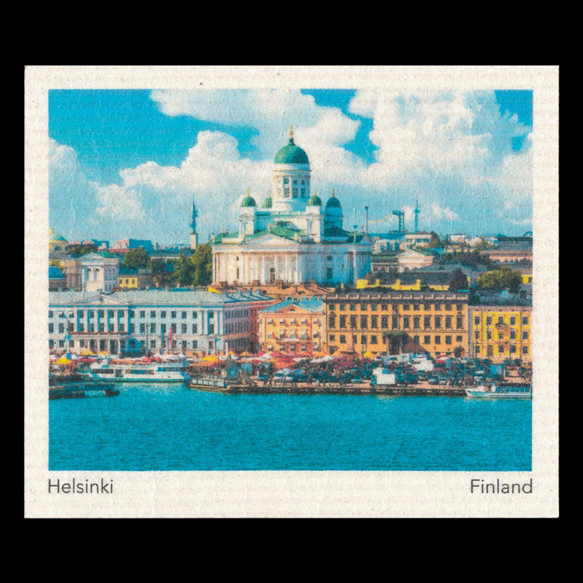 Swedish Dishcloth - Helsinki Cathedral