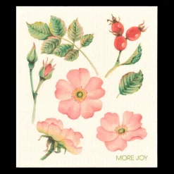 Swedish Dishcloth - Roses